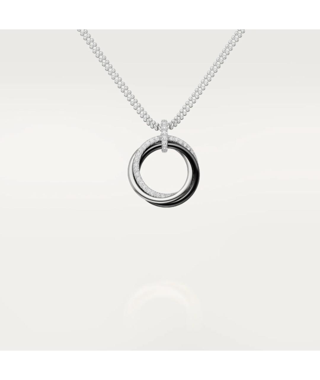 CARTIER Мульти колье из белого золота, фото 2