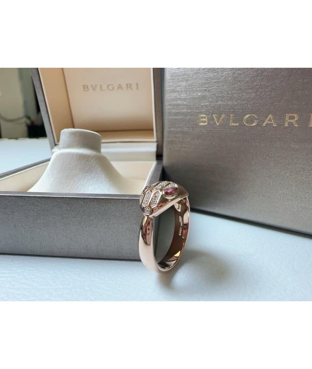 BVLGARI Золотое кольцо из розового золота, фото 2