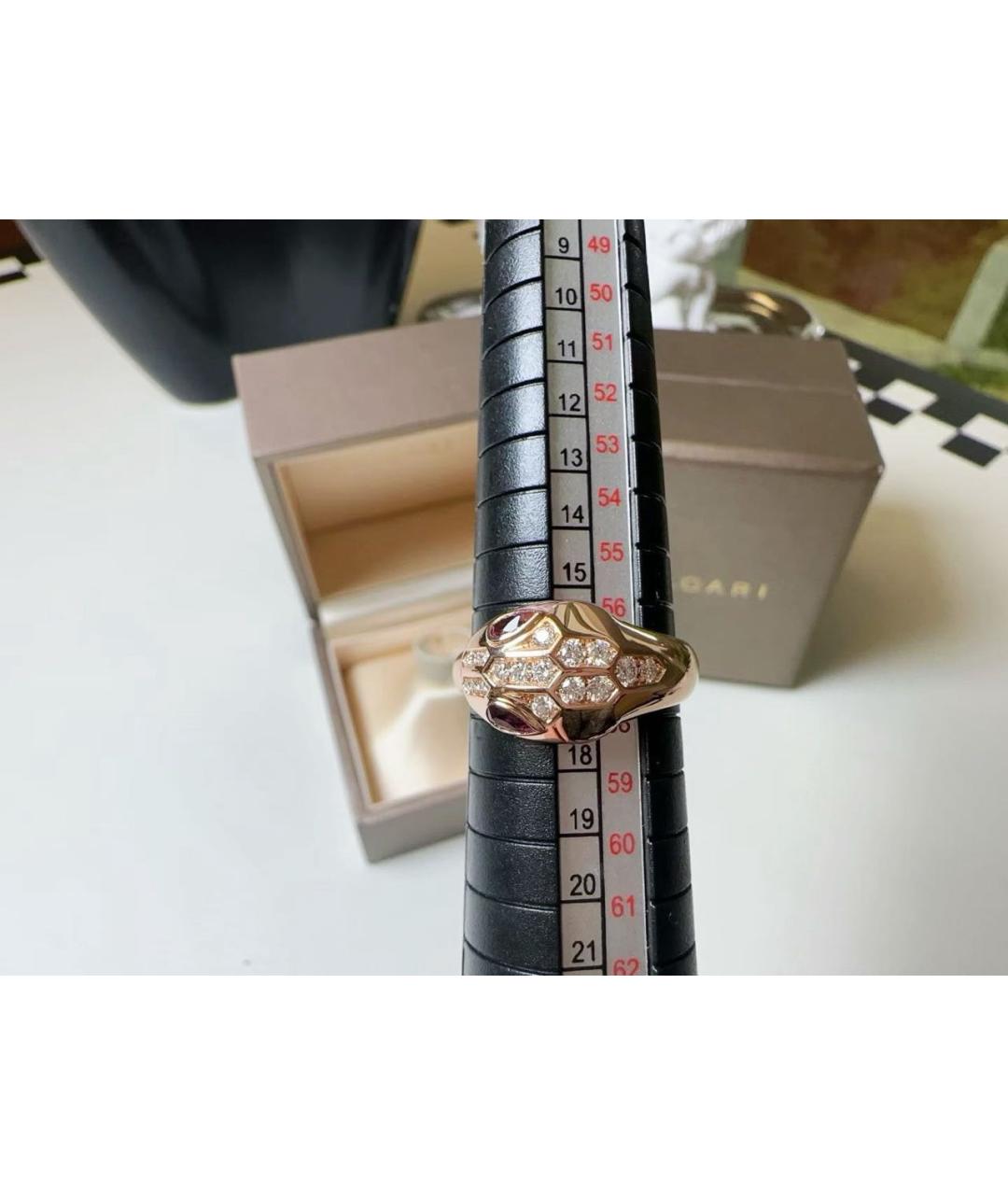 BVLGARI Золотое кольцо из розового золота, фото 5