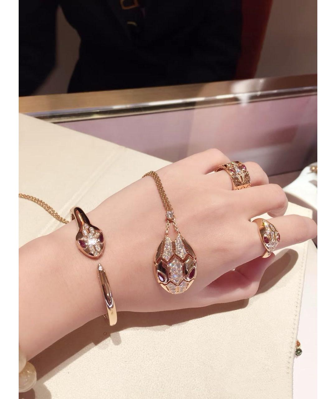 BVLGARI Золотое кольцо из розового золота, фото 6