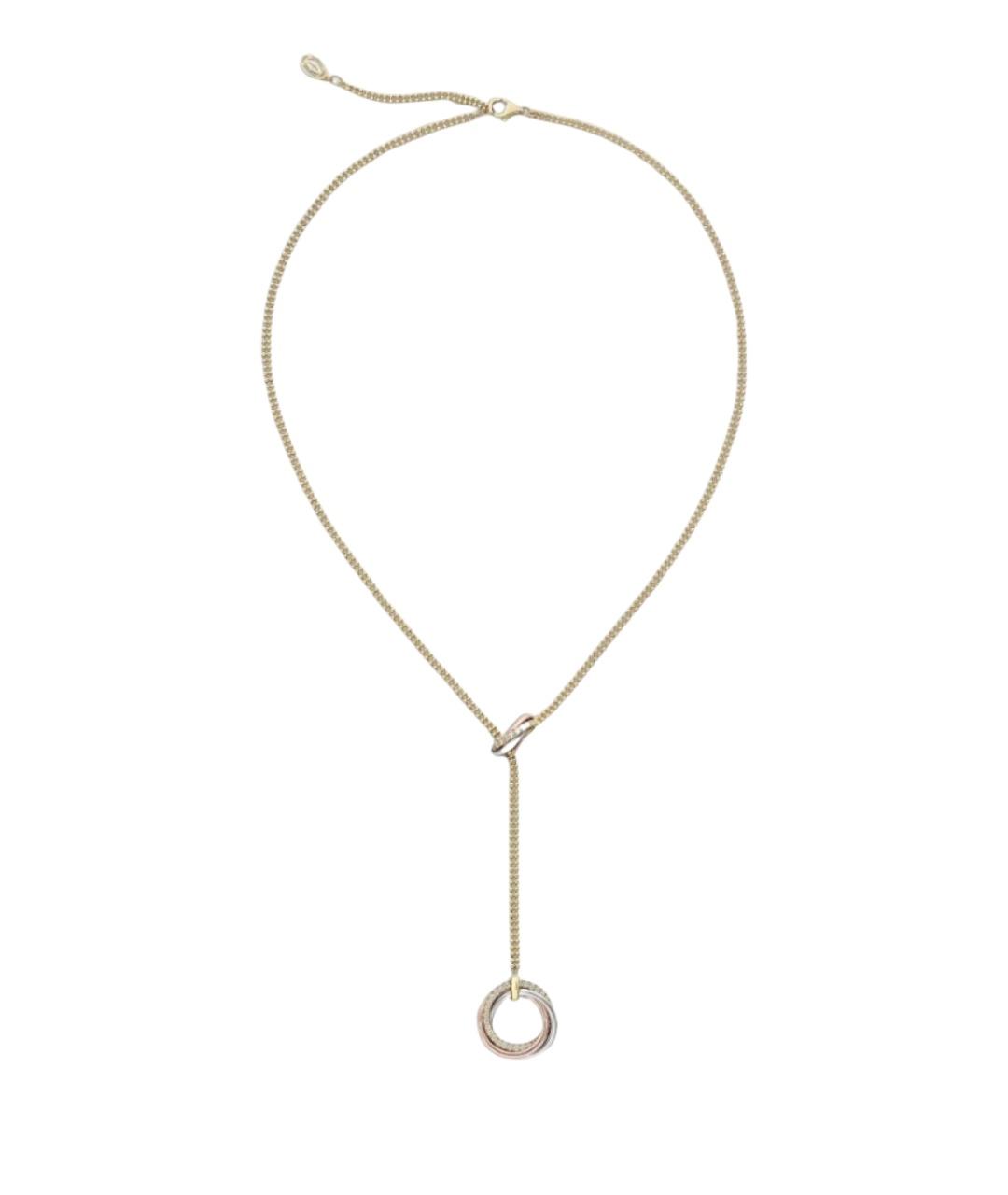 CARTIER Мульти колье из желтого золота, фото 1