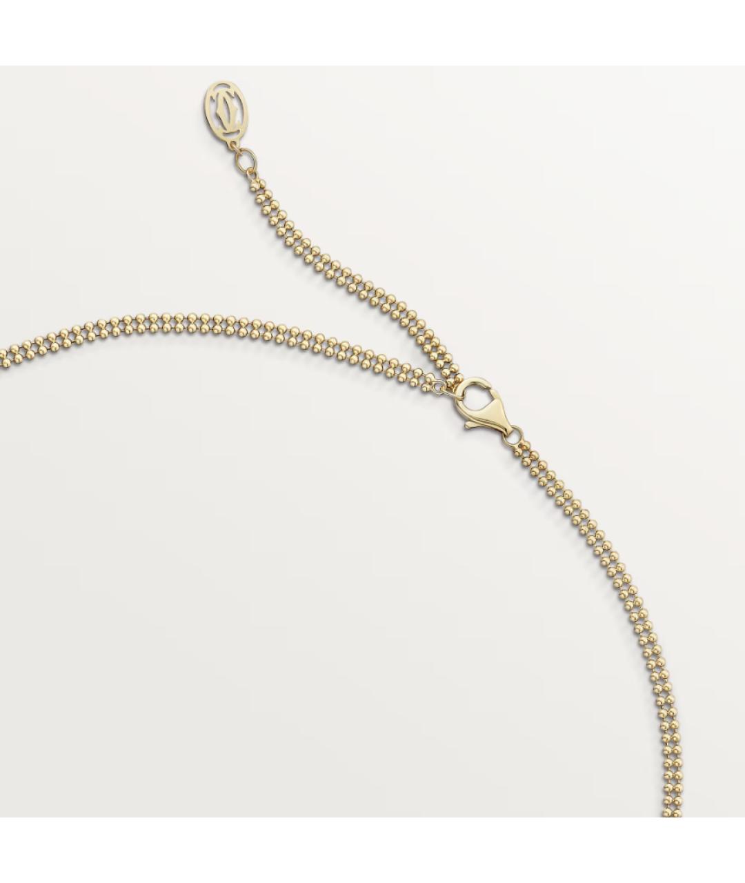 CARTIER Мульти колье из желтого золота, фото 4