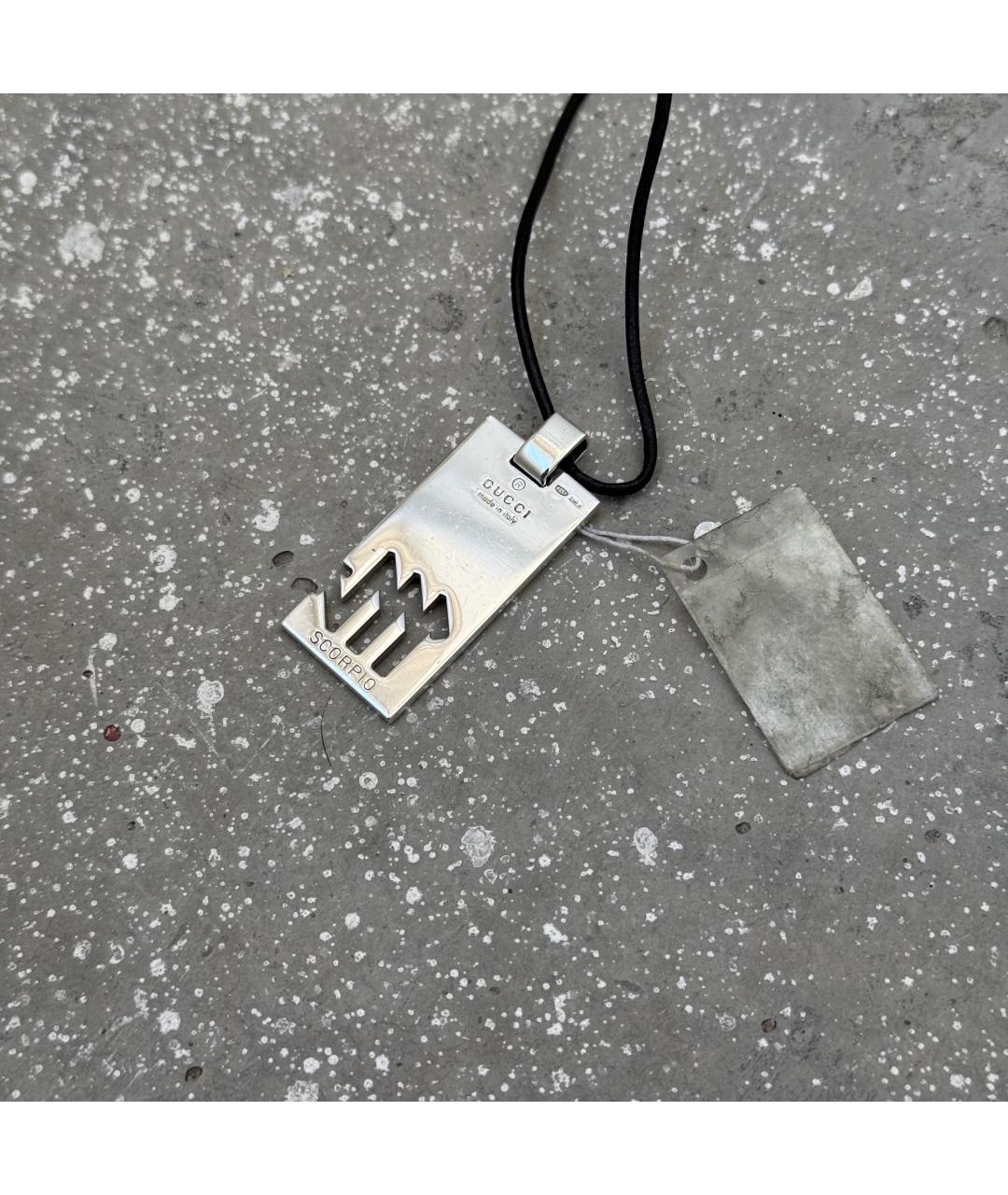 GUCCI Серебрянный серебряный кулон, фото 3