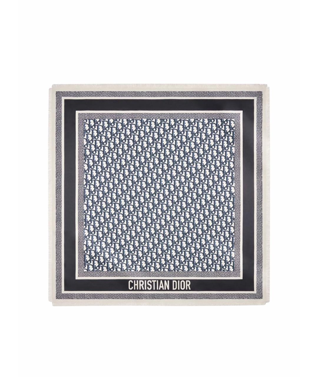 CHRISTIAN DIOR Мульти шелковый платок, фото 1