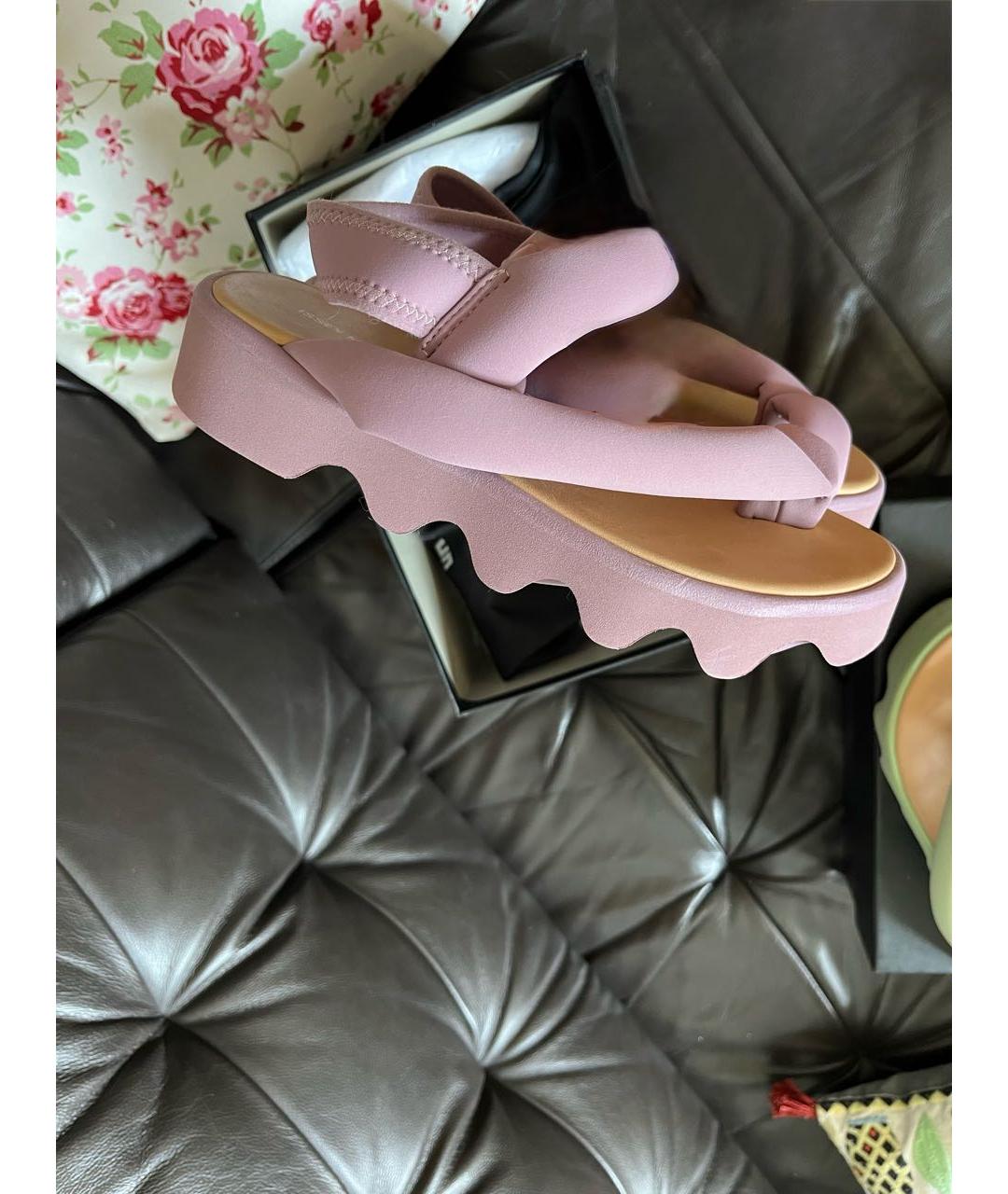 ISSEY MIYAKE Розовые сандалии, фото 2