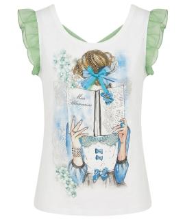 MISS BLUMARINE Детская футболка / топ