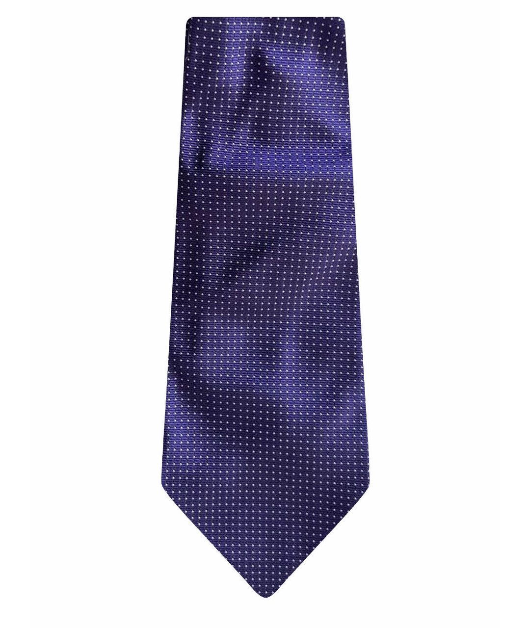 KITON Фиолетовый шерстяной галстук, фото 1