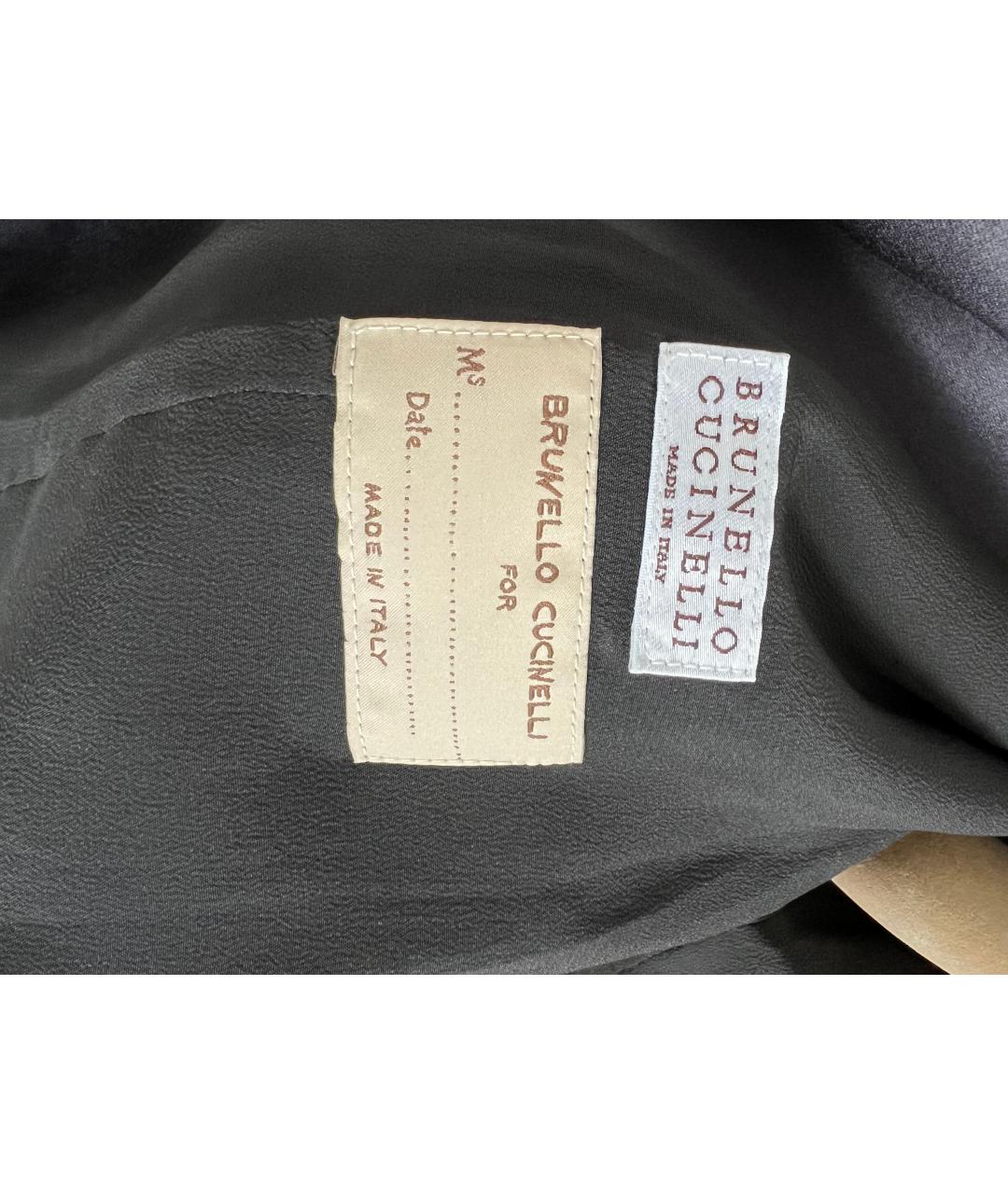 BRUNELLO CUCINELLI Серый шерстяной жакет/пиджак, фото 5