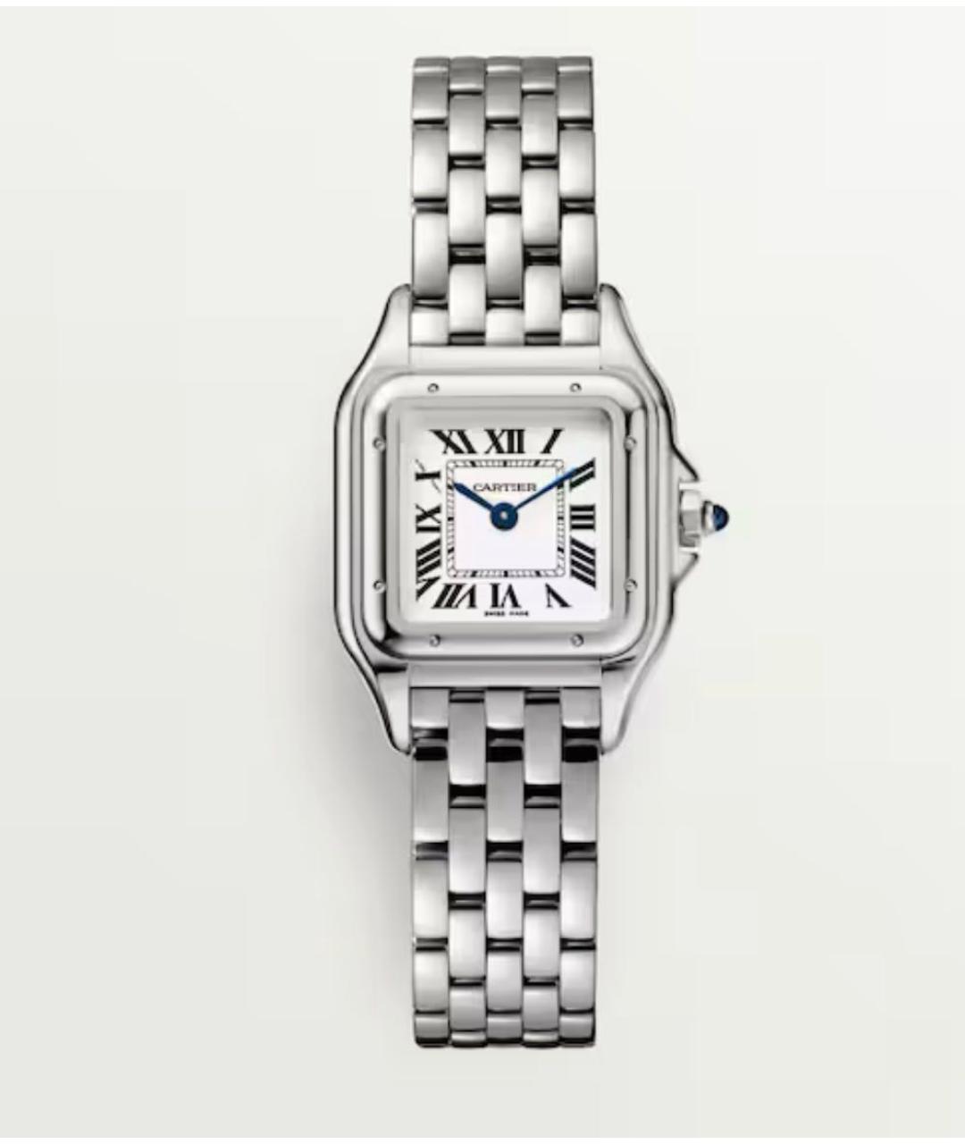 CARTIER Серебряные часы, фото 4