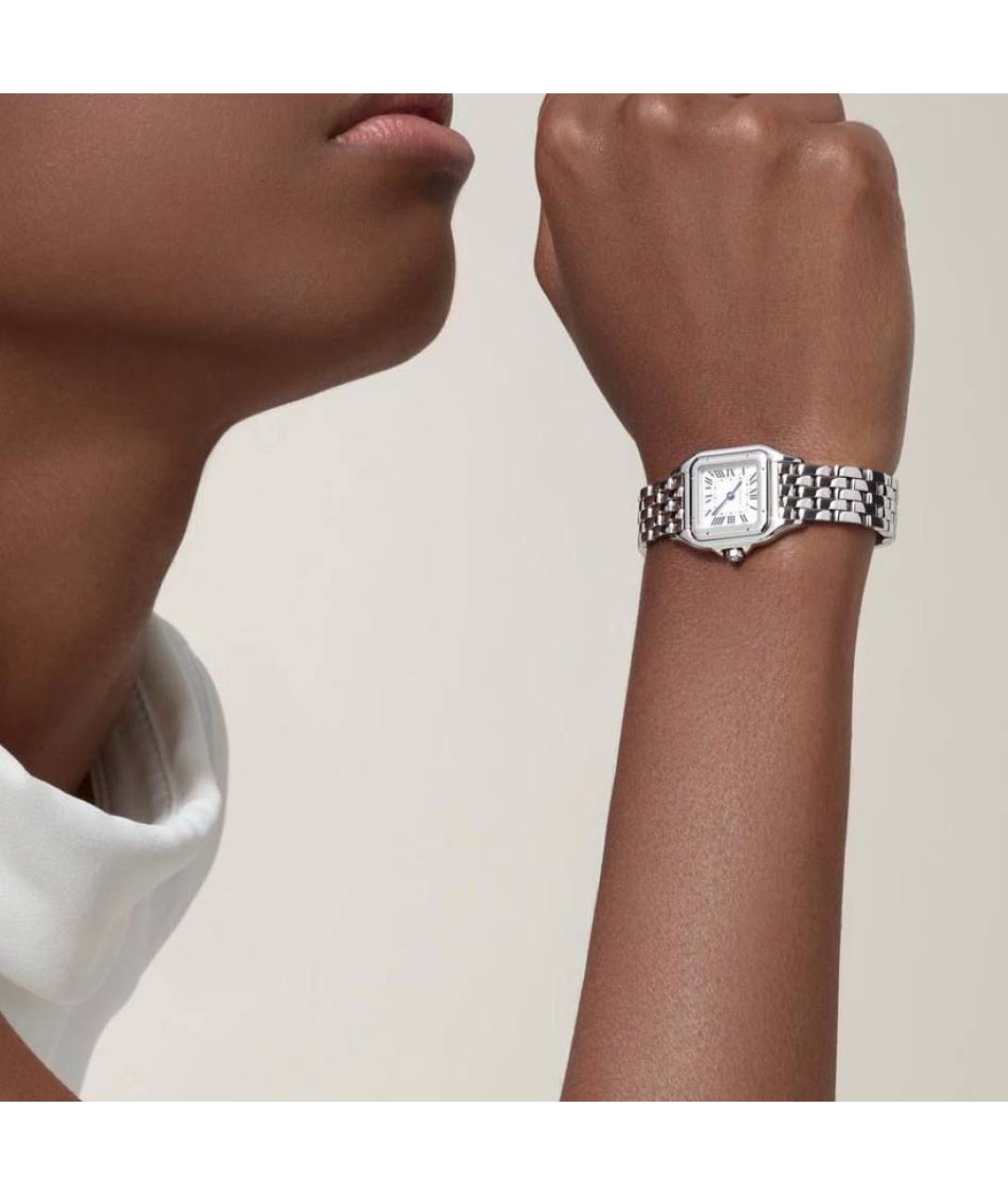 CARTIER Серебряные часы, фото 3