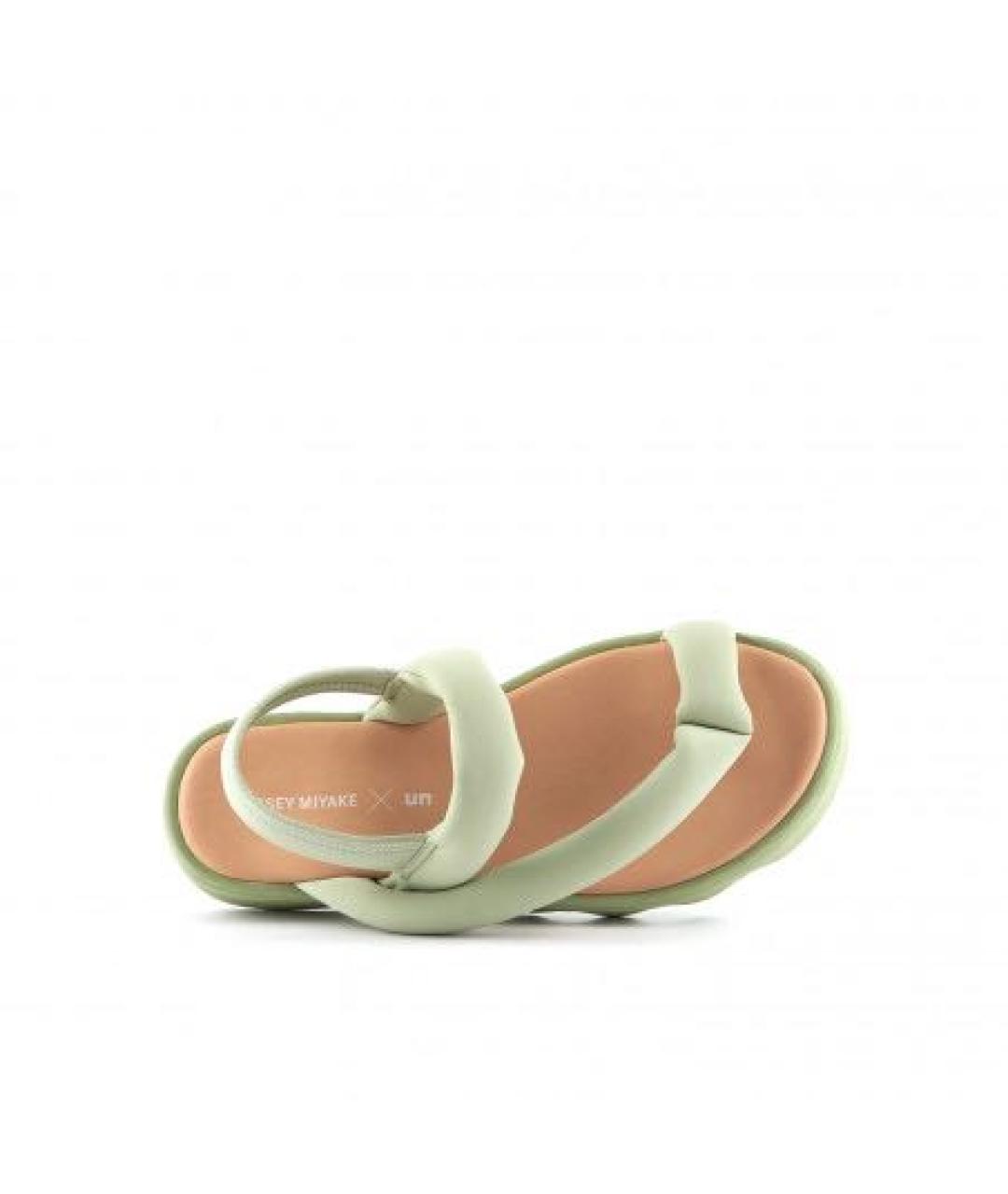 ISSEY MIYAKE Салатовые сандалии, фото 7