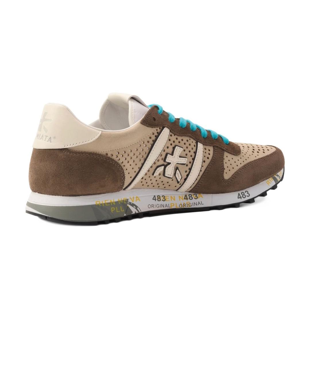 PREMIATA Мульти замшевые низкие кроссовки / кеды, фото 3