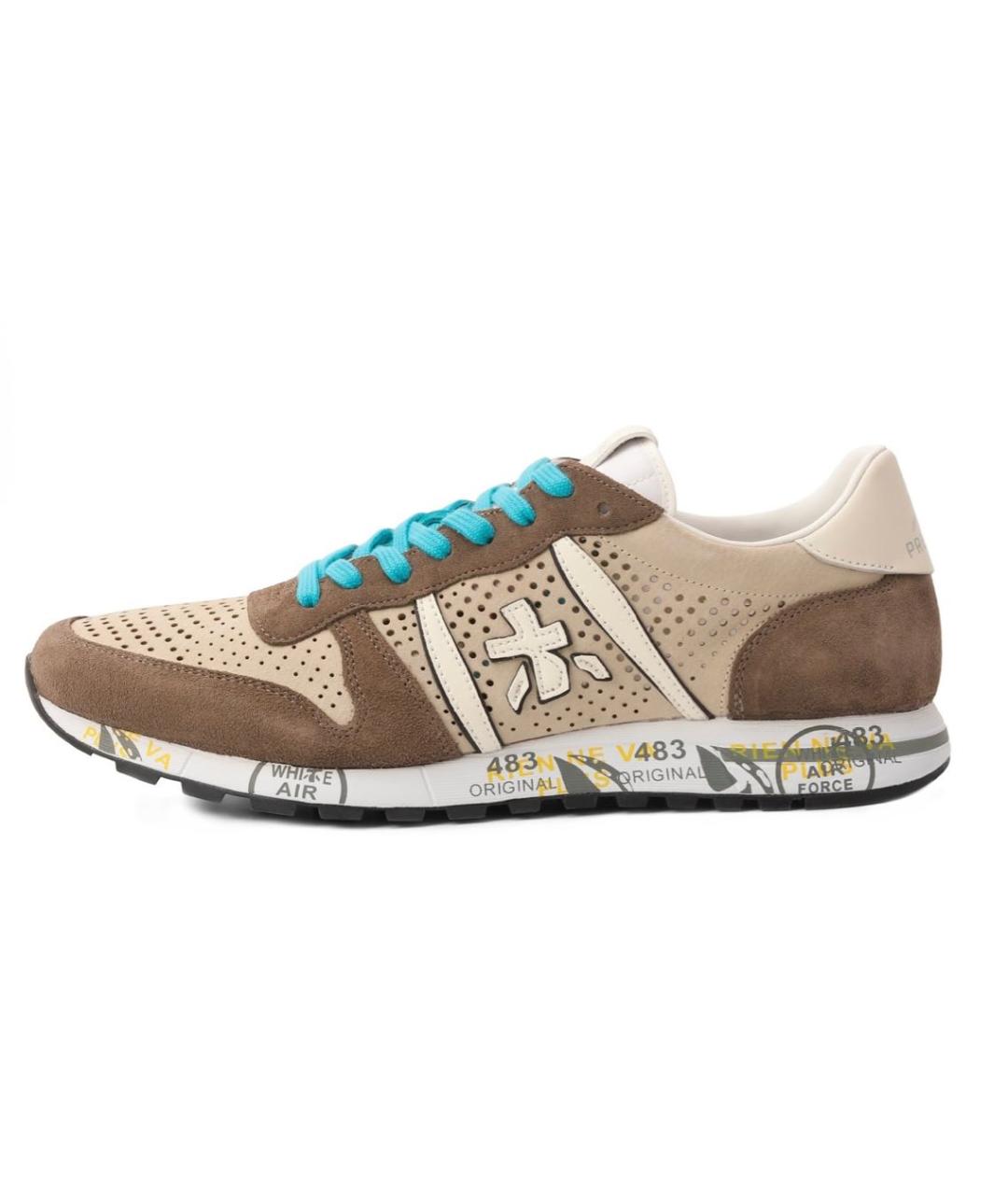 PREMIATA Мульти замшевые низкие кроссовки / кеды, фото 6