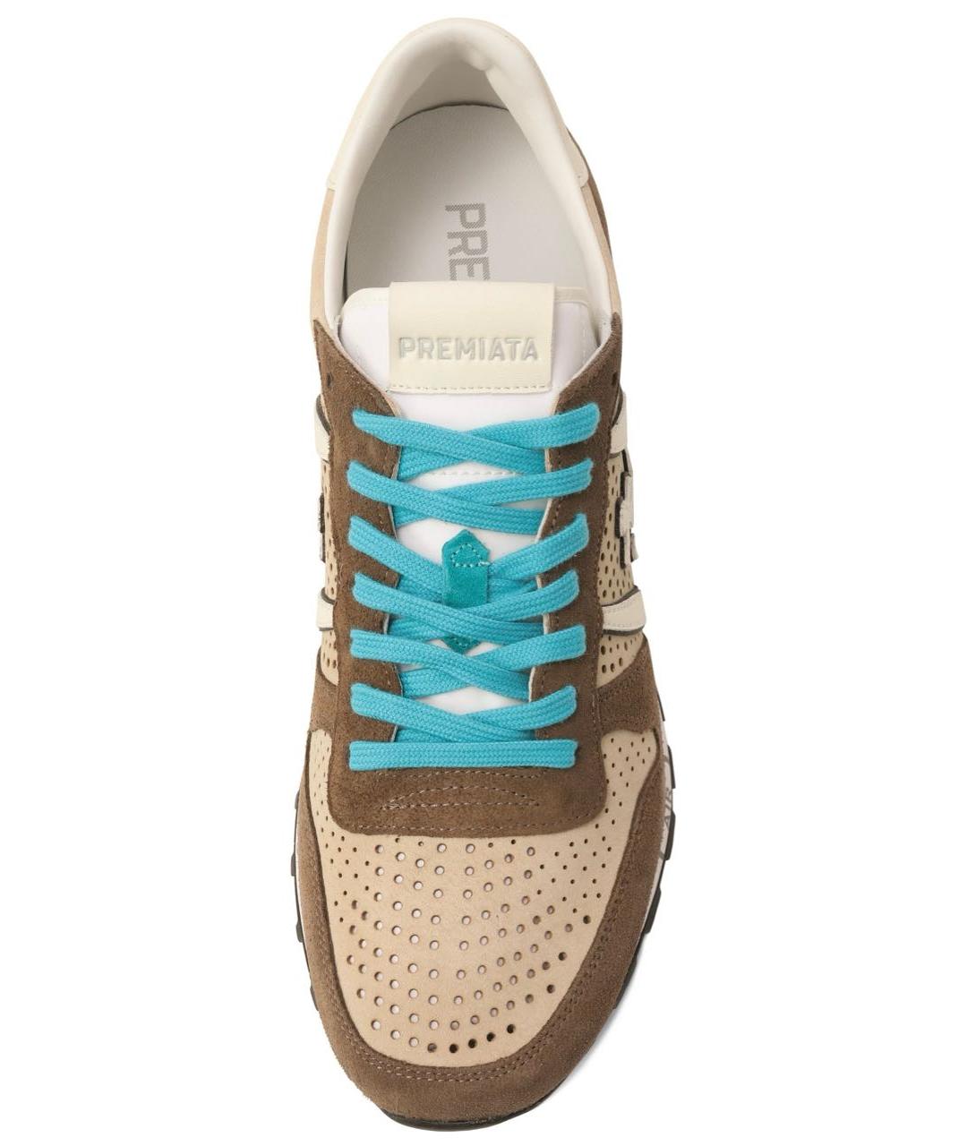 PREMIATA Мульти замшевые низкие кроссовки / кеды, фото 4