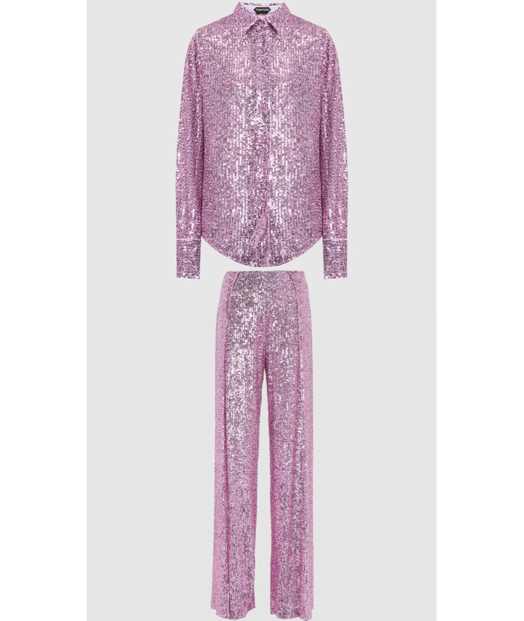 TOM FORD Фиолетовый костюм с брюками, фото 9