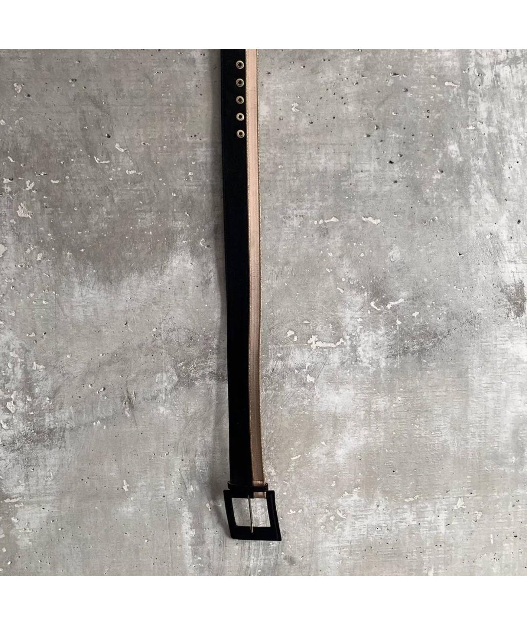 ELISABETTA FRANCHI Черный ремень, фото 5