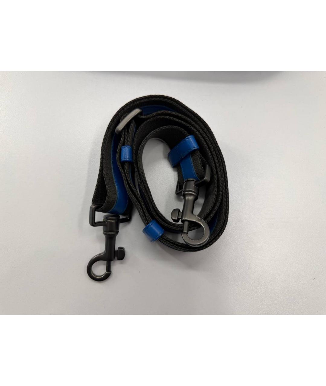 BOTTEGA VENETA Синяя кожаная сумка на плечо, фото 3