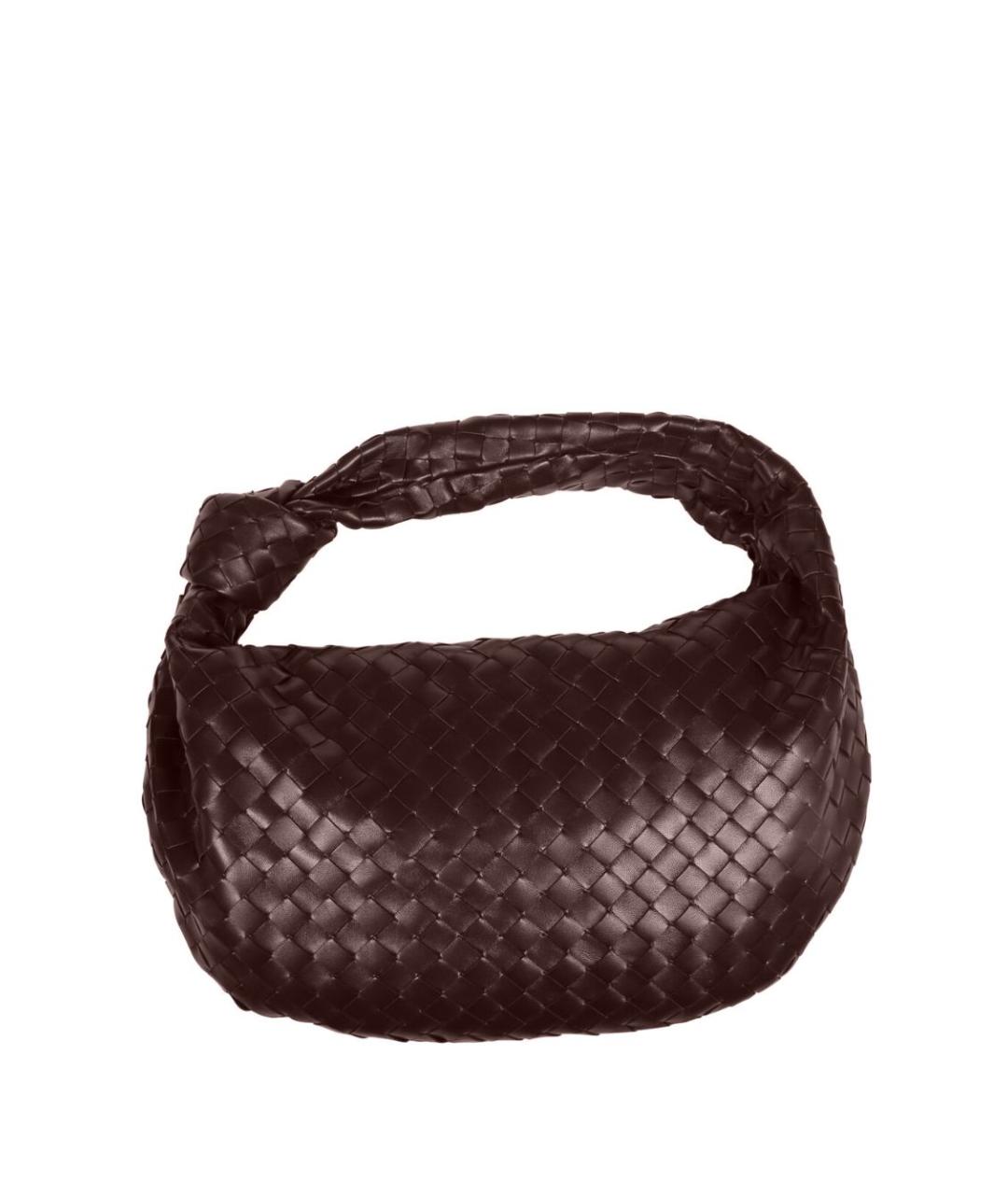 BOTTEGA VENETA Коричневая сумка с короткими ручками, фото 1