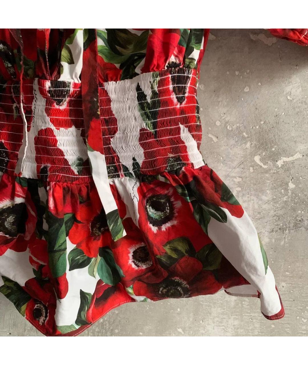 DOLCE&GABBANA Мульти хлопковая блузы, фото 3