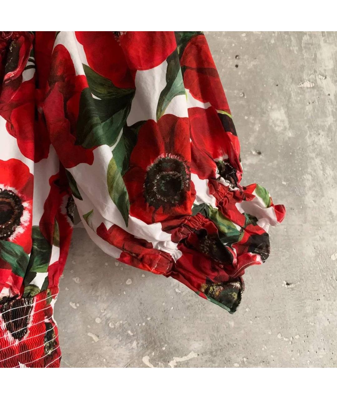 DOLCE&GABBANA Мульти хлопковая блузы, фото 4