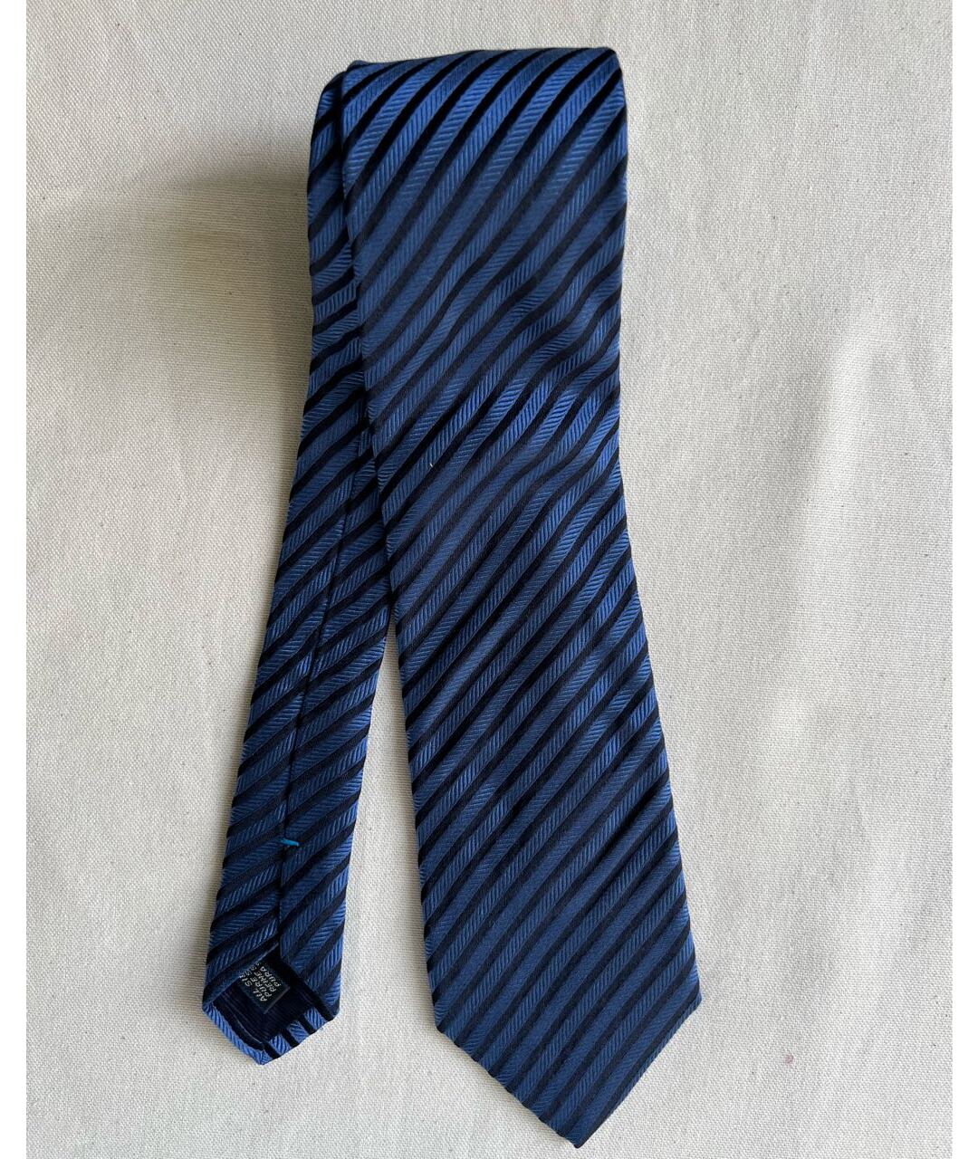 CORNELIANI Синий шелковый галстук, фото 7