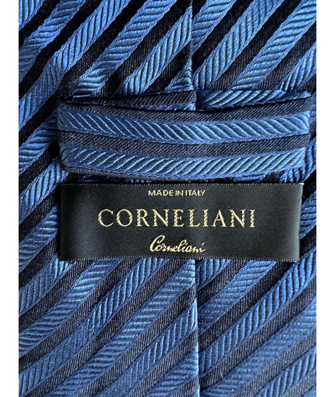 CORNELIANI Синий шелковый галстук, фото 5