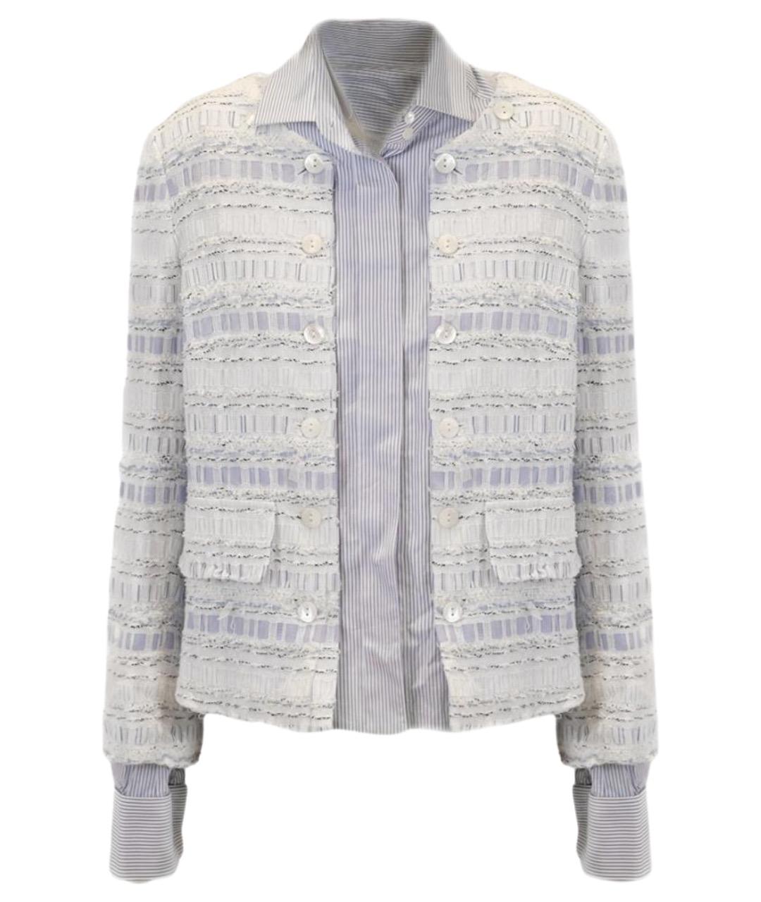 DOLCE&GABBANA Голубой жакет/пиджак, фото 1