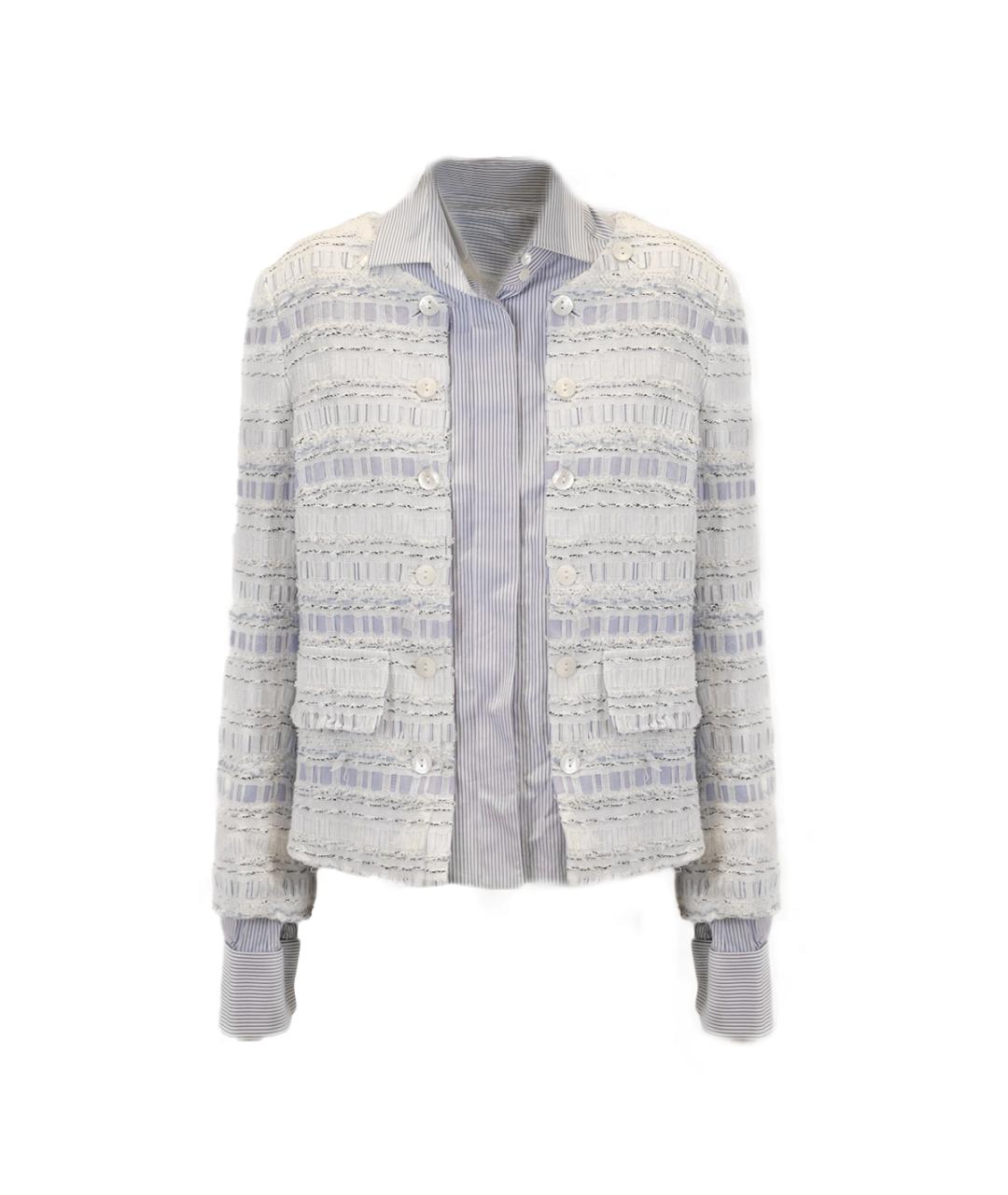 DOLCE&GABBANA Голубой жакет/пиджак, фото 6