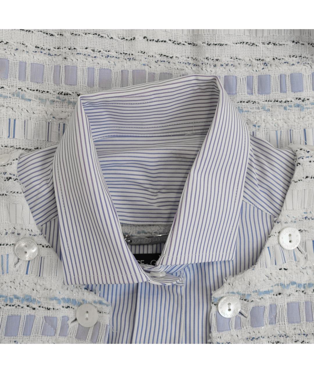 DOLCE&GABBANA Голубой жакет/пиджак, фото 3