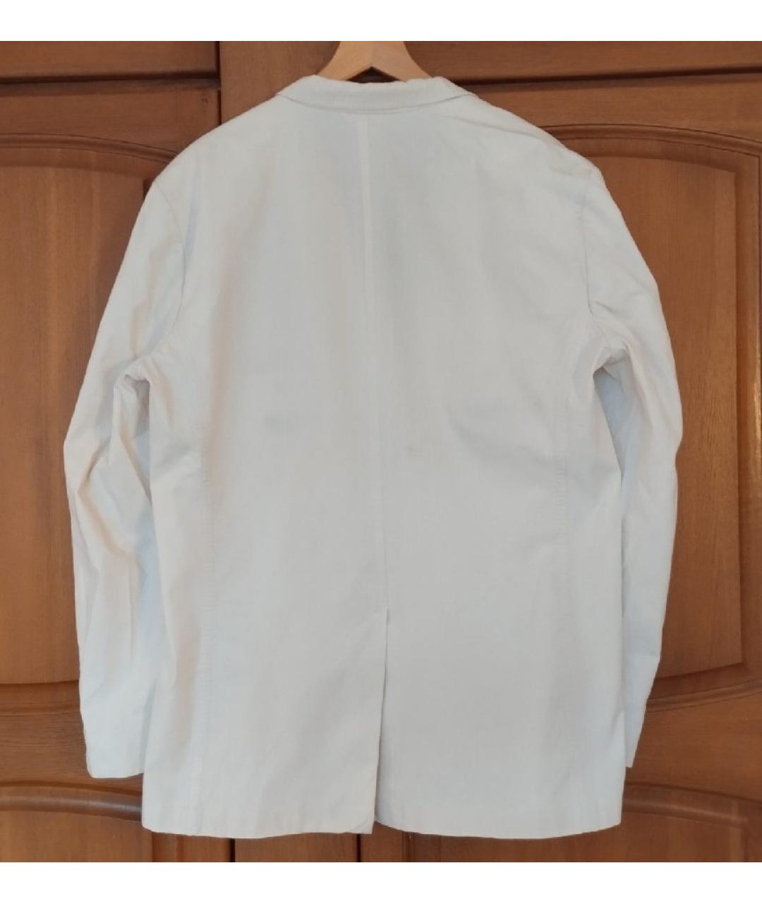 HUGO BOSS Бежевый хлопковый пиджак, фото 2