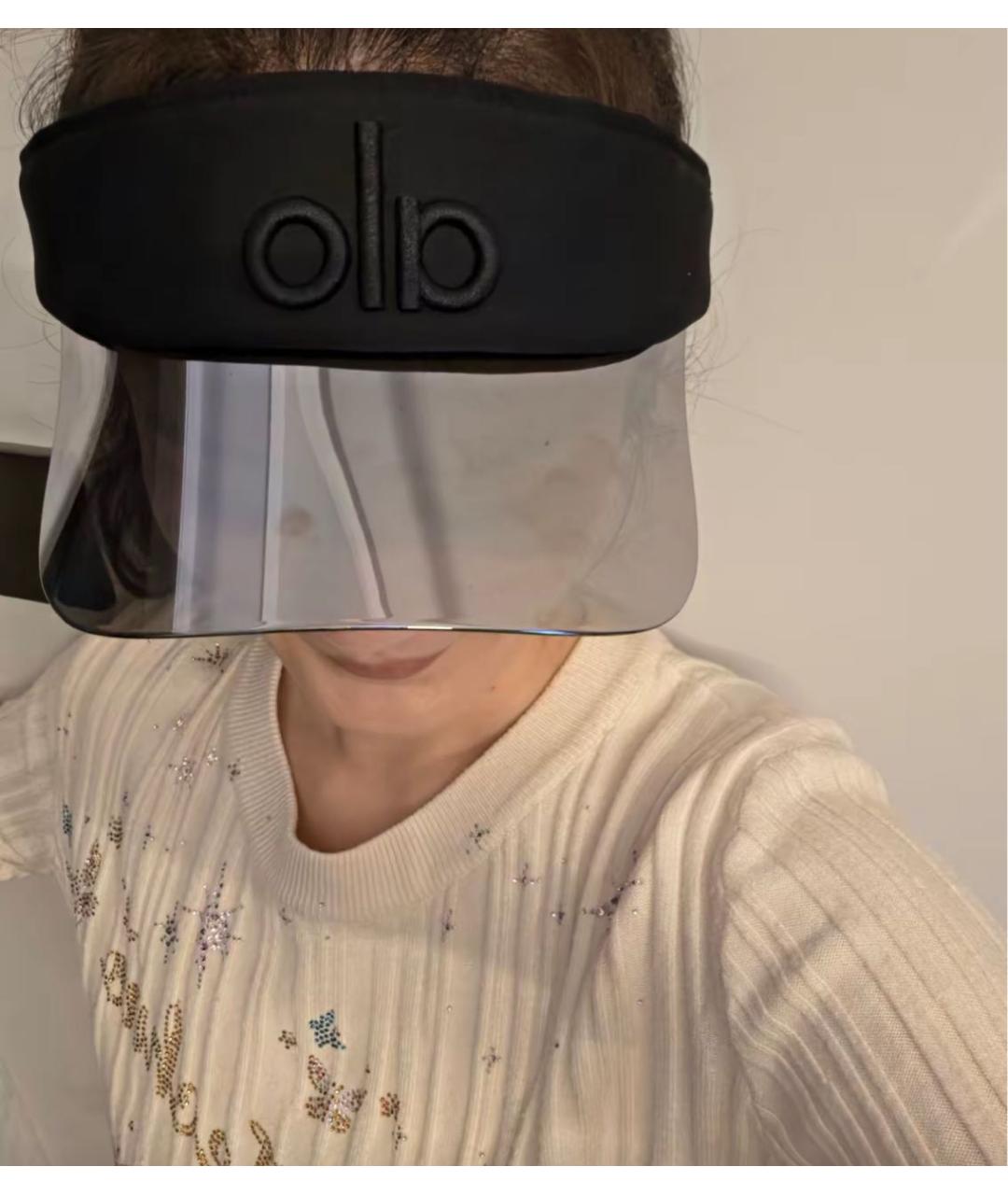 ALO YOGA Черная кепка, фото 7