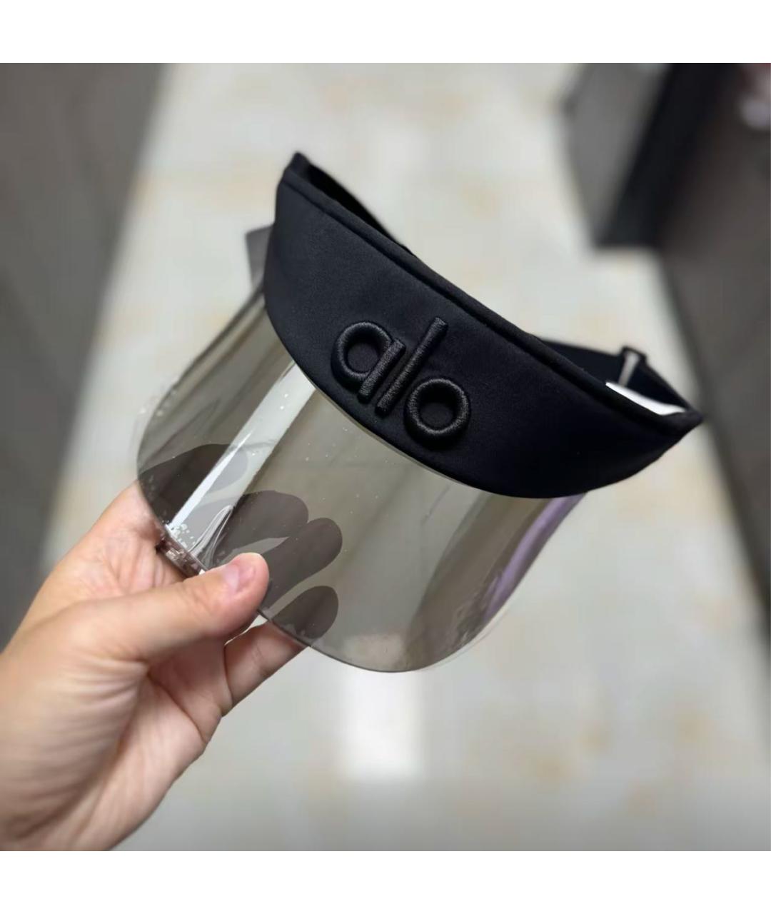 ALO YOGA Черная кепка, фото 6