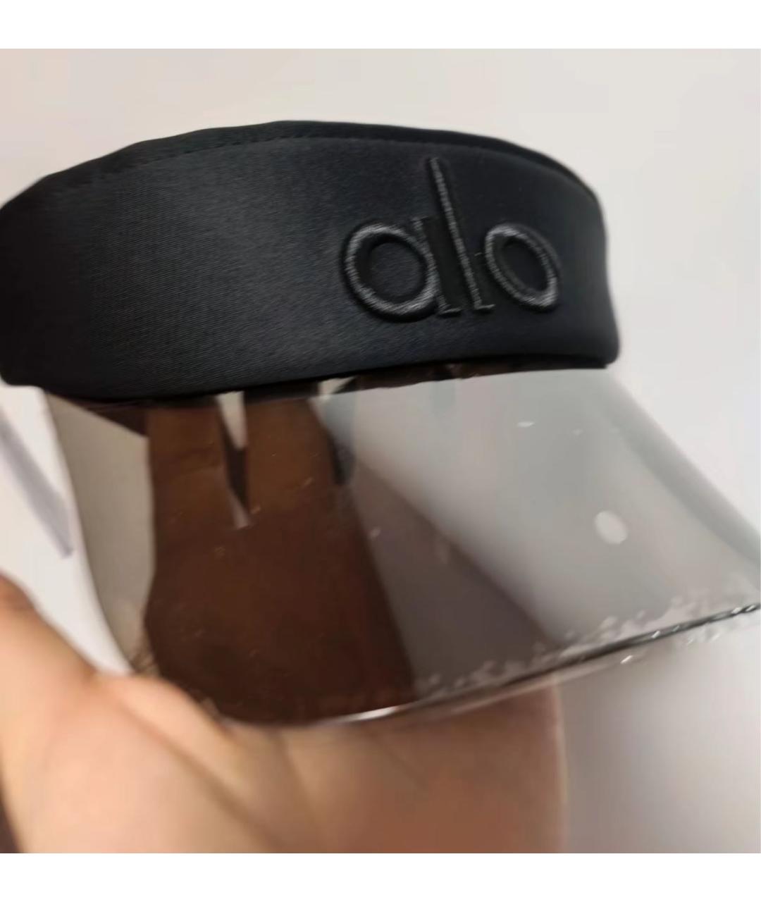 ALO YOGA Черная кепка, фото 5