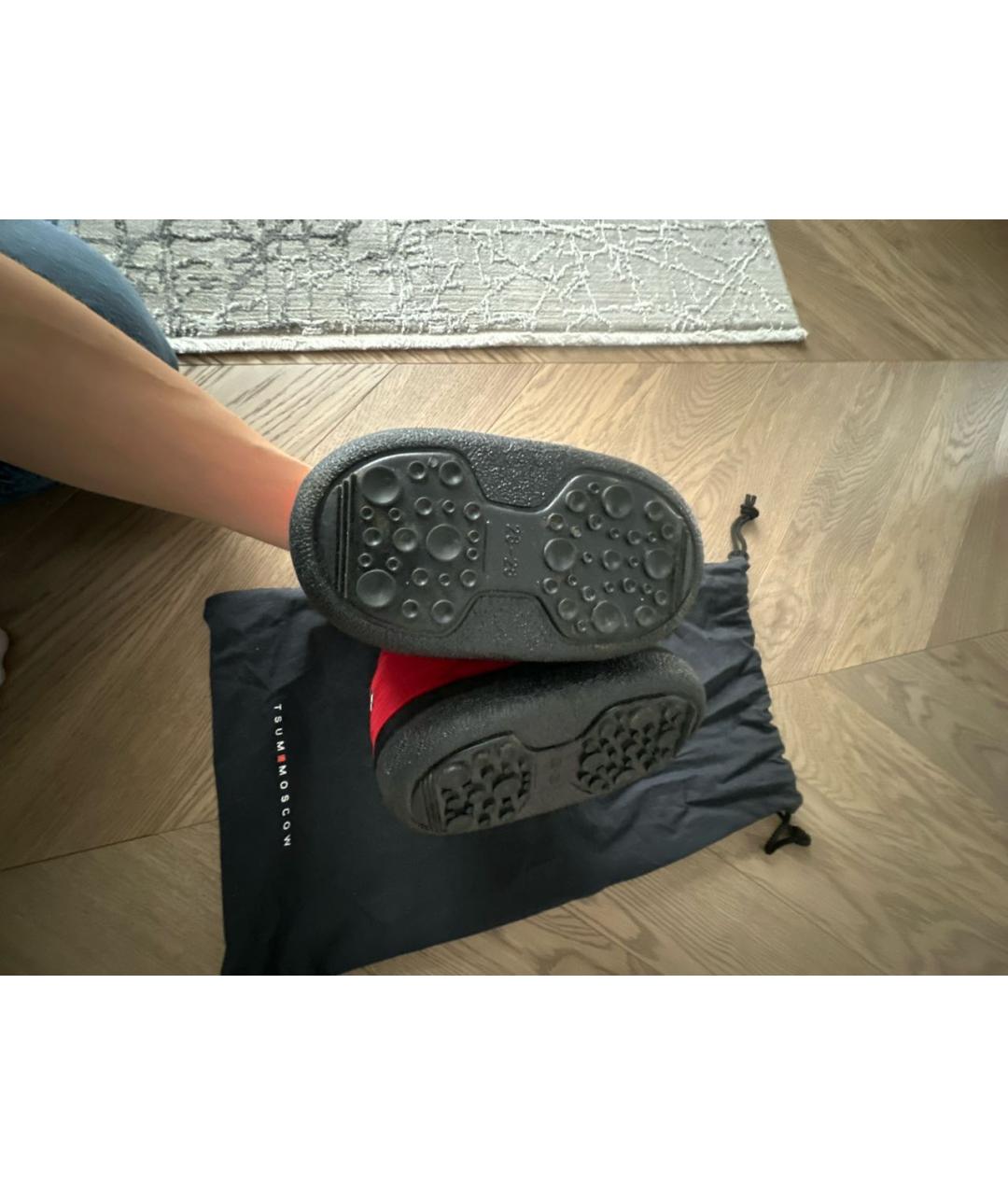 DSQUARED2 Красные ботинки, фото 6