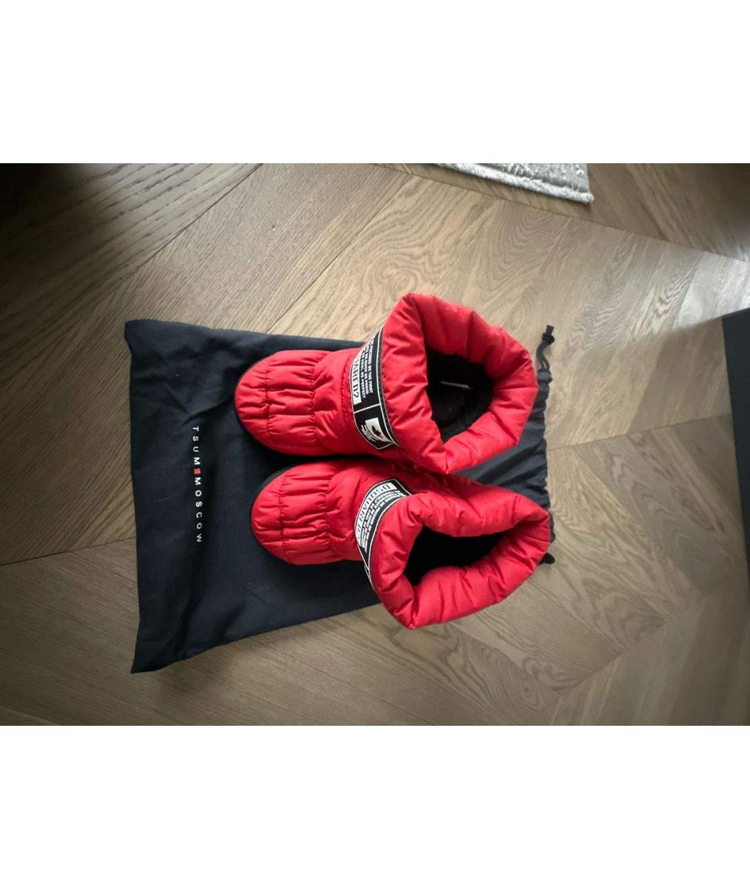 DSQUARED2 Красные ботинки, фото 3