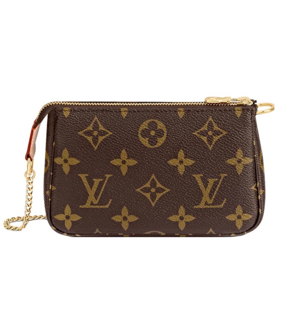 LOUIS VUITTON Коричневая сумка с короткими ручками, фото 7
