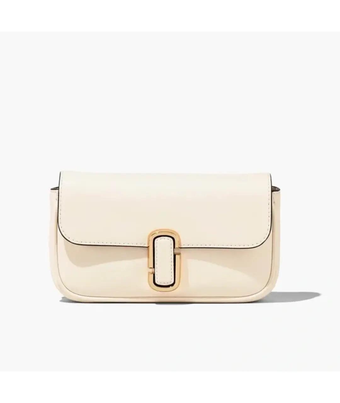 MARC JACOBS Бежевая кожаная сумка через плечо, фото 2