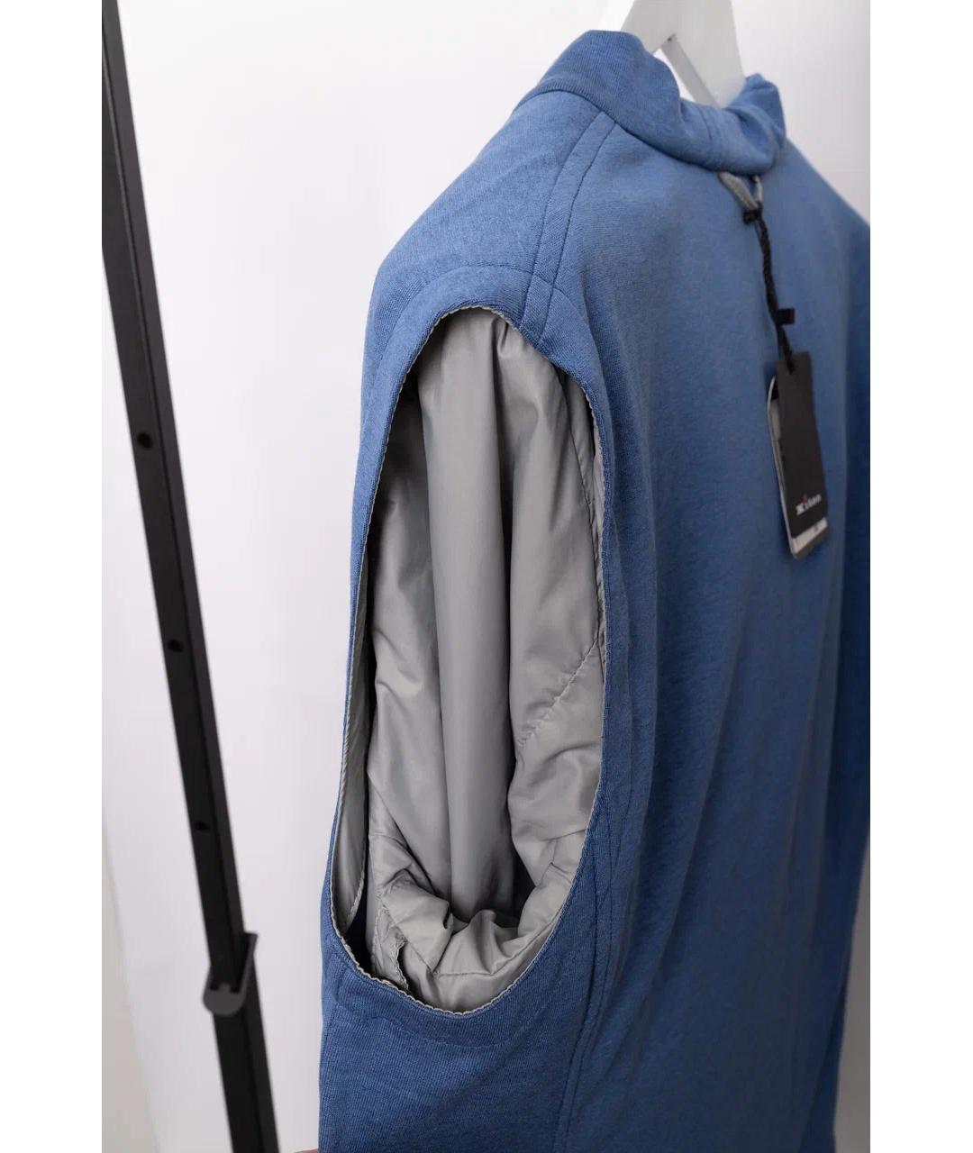 KITON Серая полиамидовая куртка, фото 9