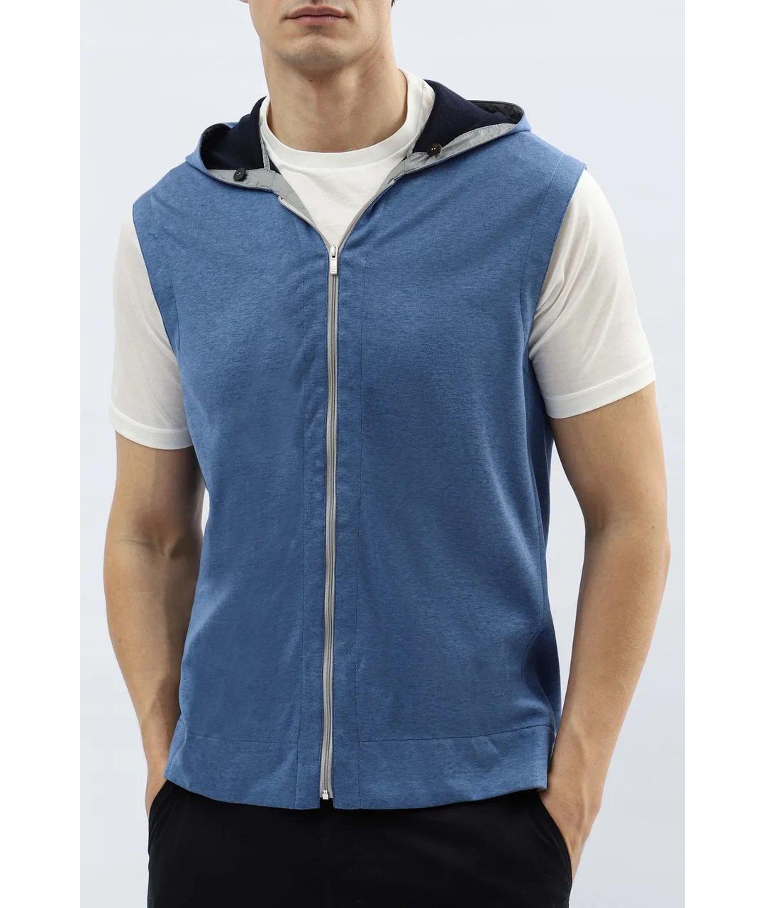 KITON Серая полиамидовая куртка, фото 5