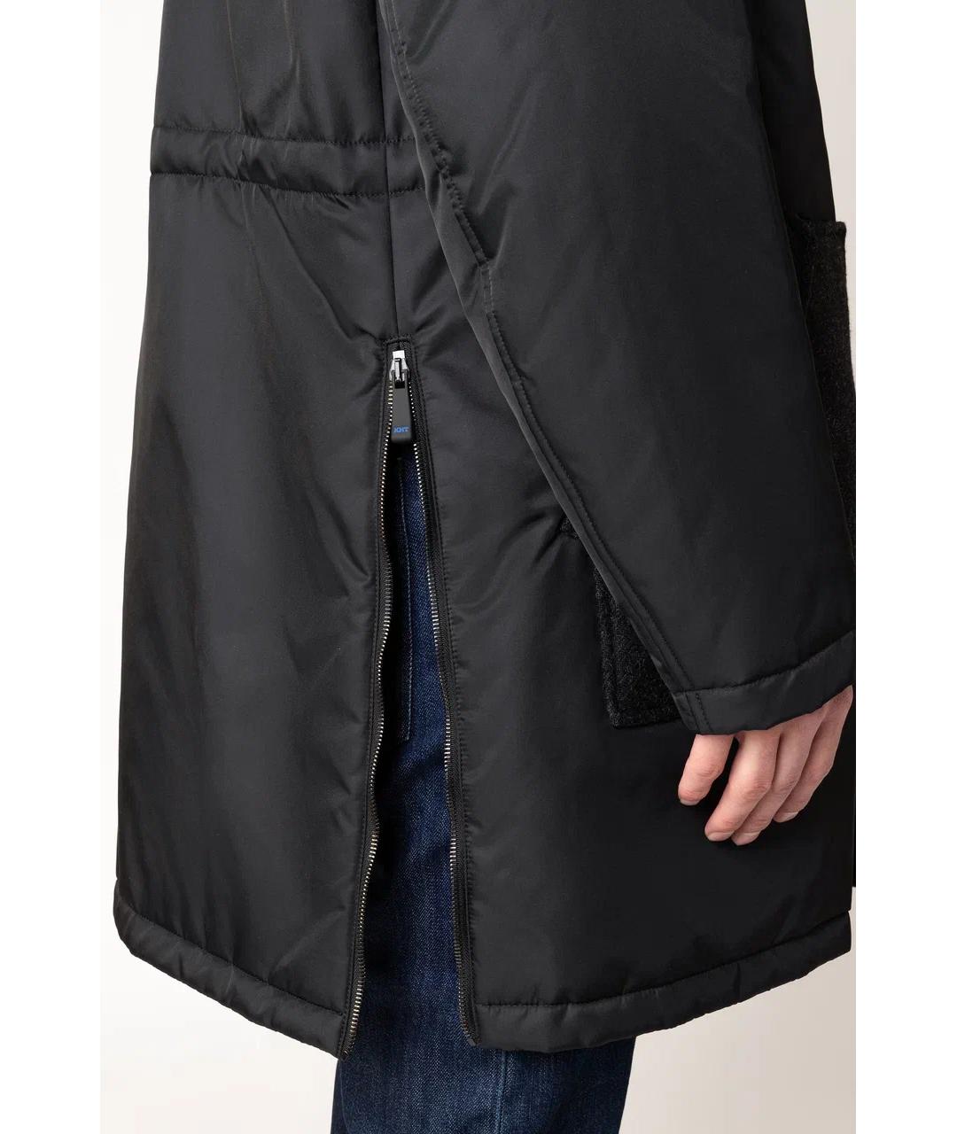 KNT Черная полиамидовая парка, фото 5