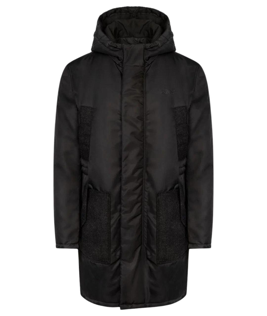 KNT Черная полиамидовая парка, фото 1
