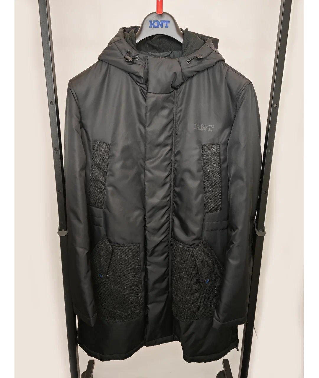 KNT Черная полиамидовая парка, фото 8