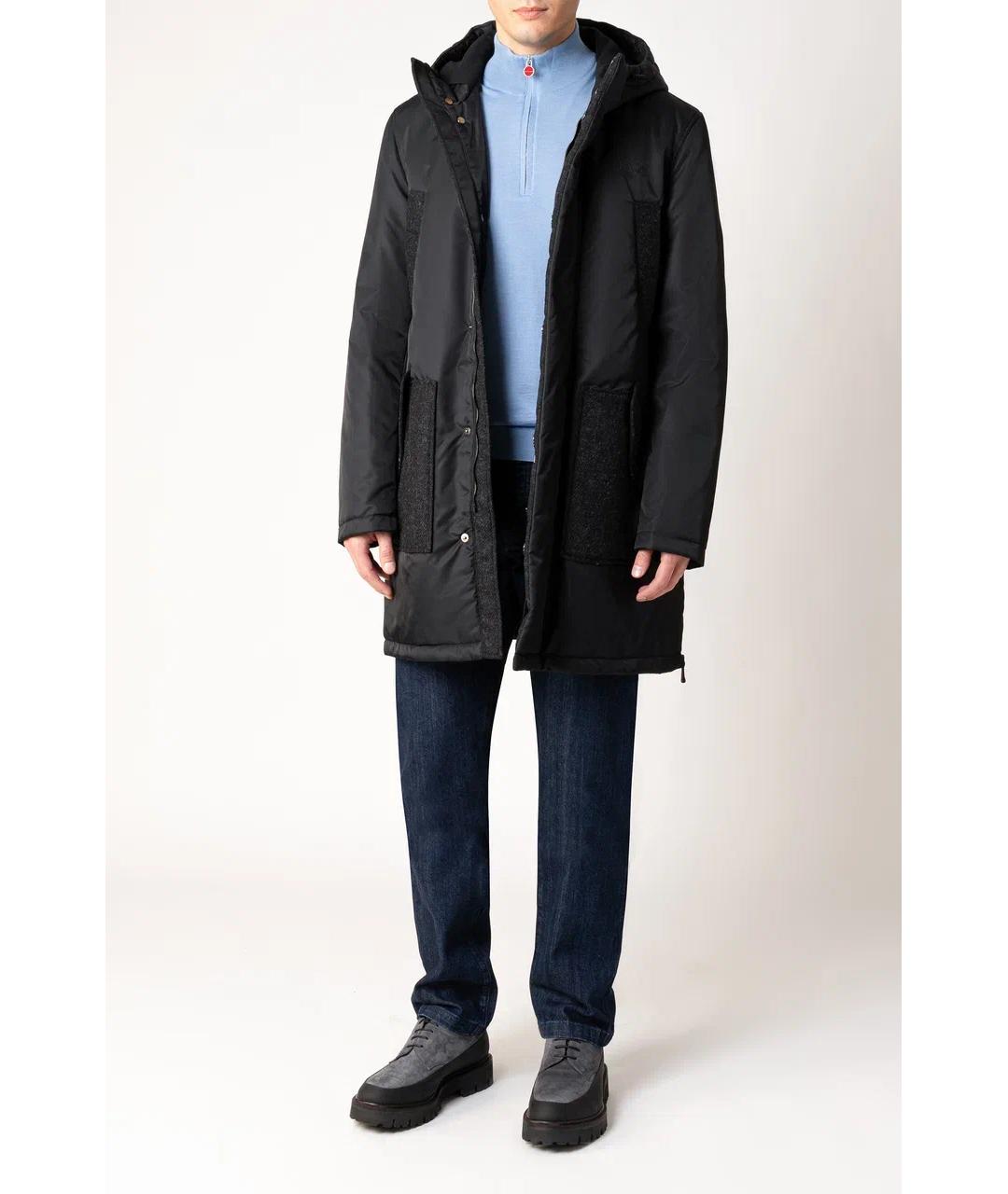 KNT Черная полиамидовая парка, фото 7