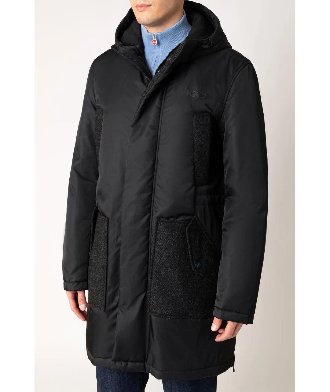 KNT Черная полиамидовая парка, фото 2