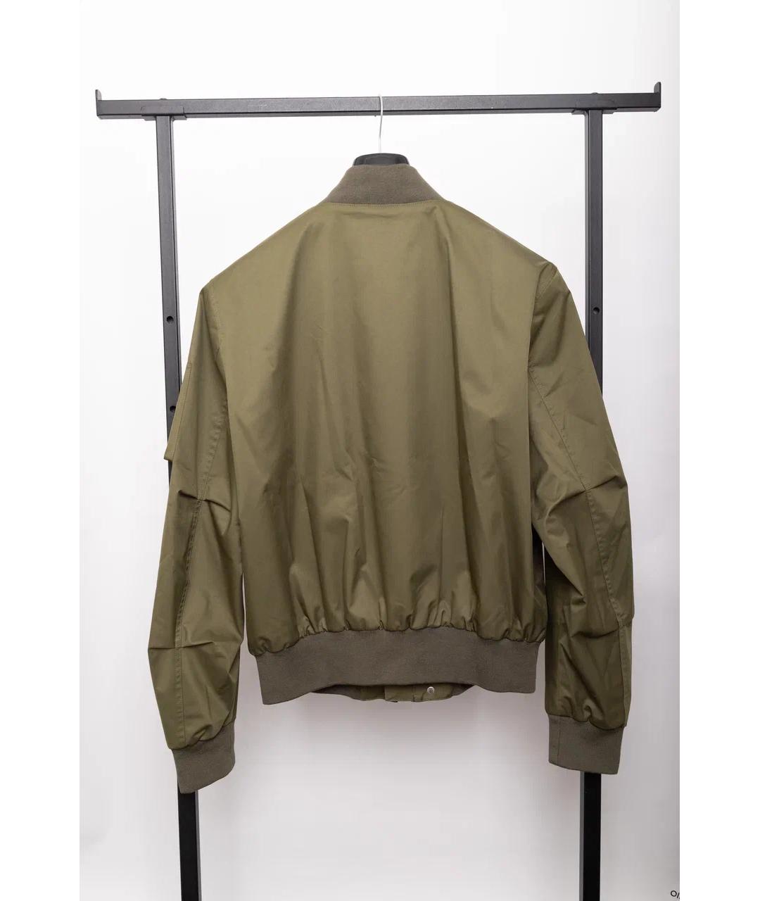 KITON Зеленая полиэстеровая куртка, фото 6