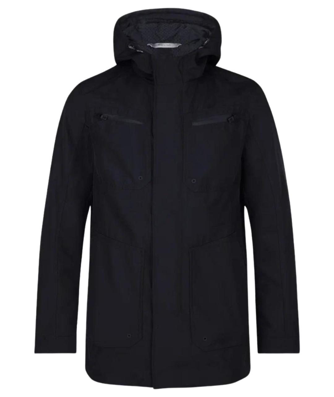 CANALI Черная полиэстеровая куртка, фото 1