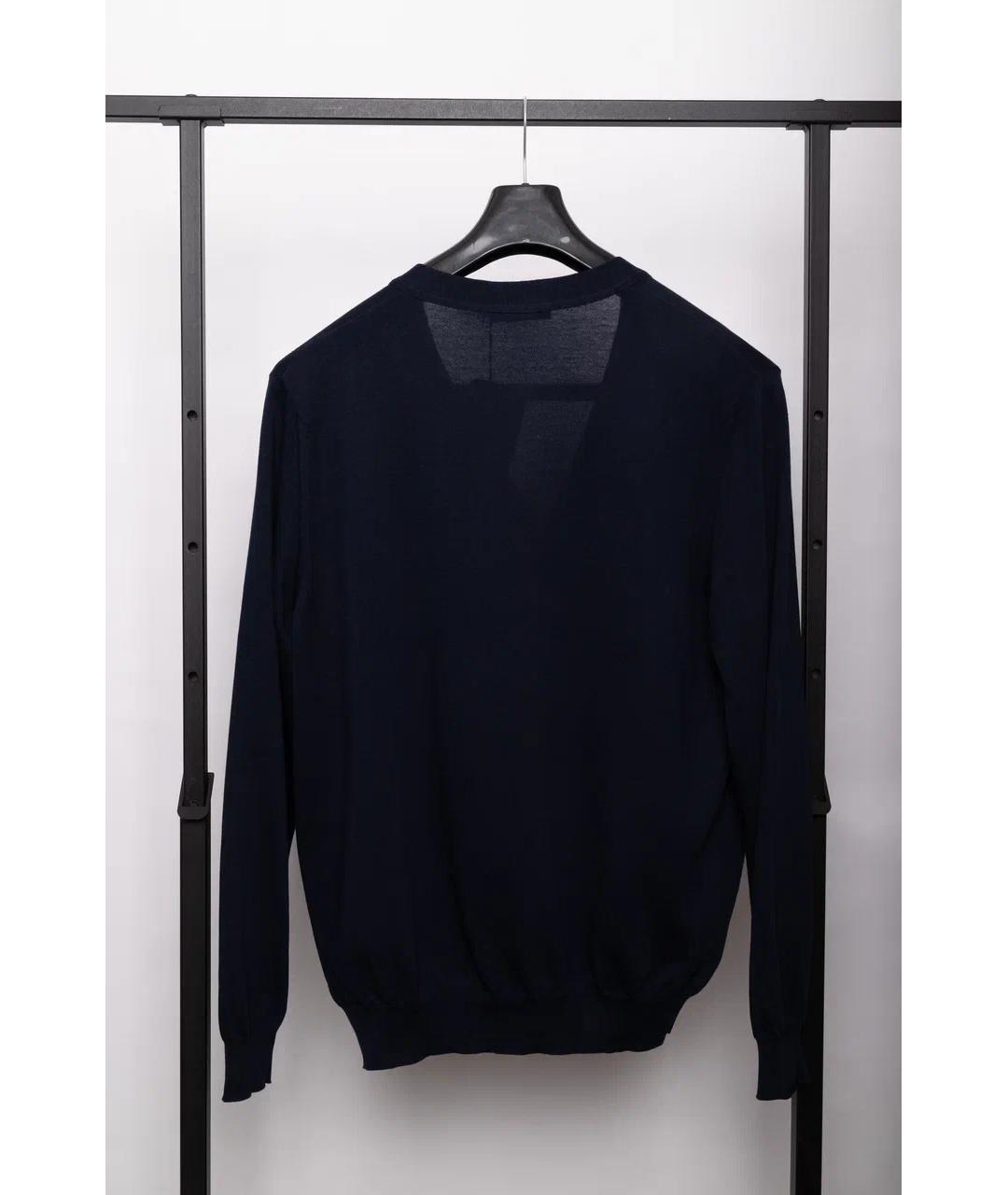 ZILLI Темно-синий кардиган, фото 7