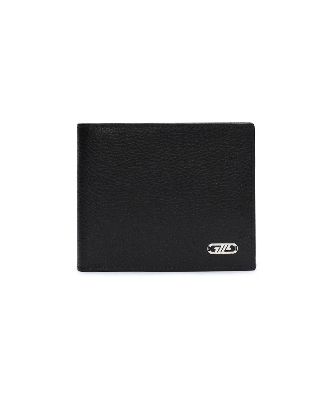 ZILLI Черный кожаный кошелек, фото 4