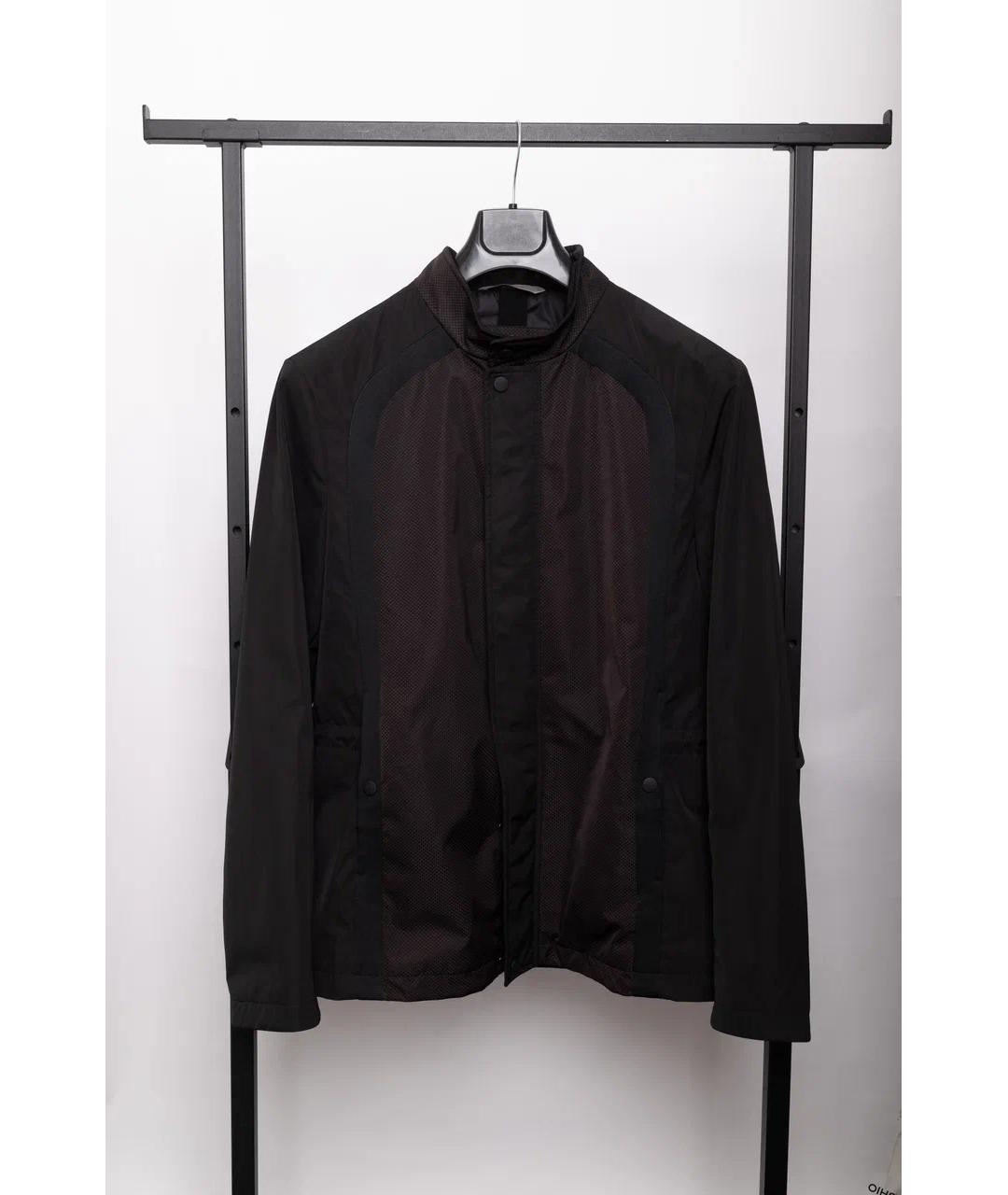 CANALI Черная полиэстеровая куртка, фото 2