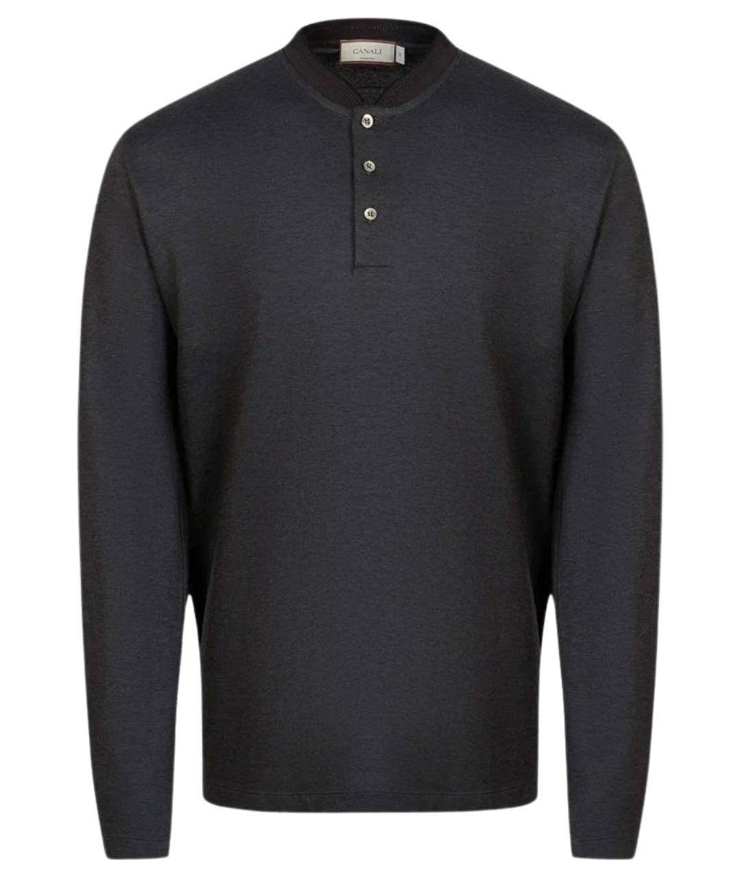 CANALI Антрацитовый джемпер / свитер, фото 1